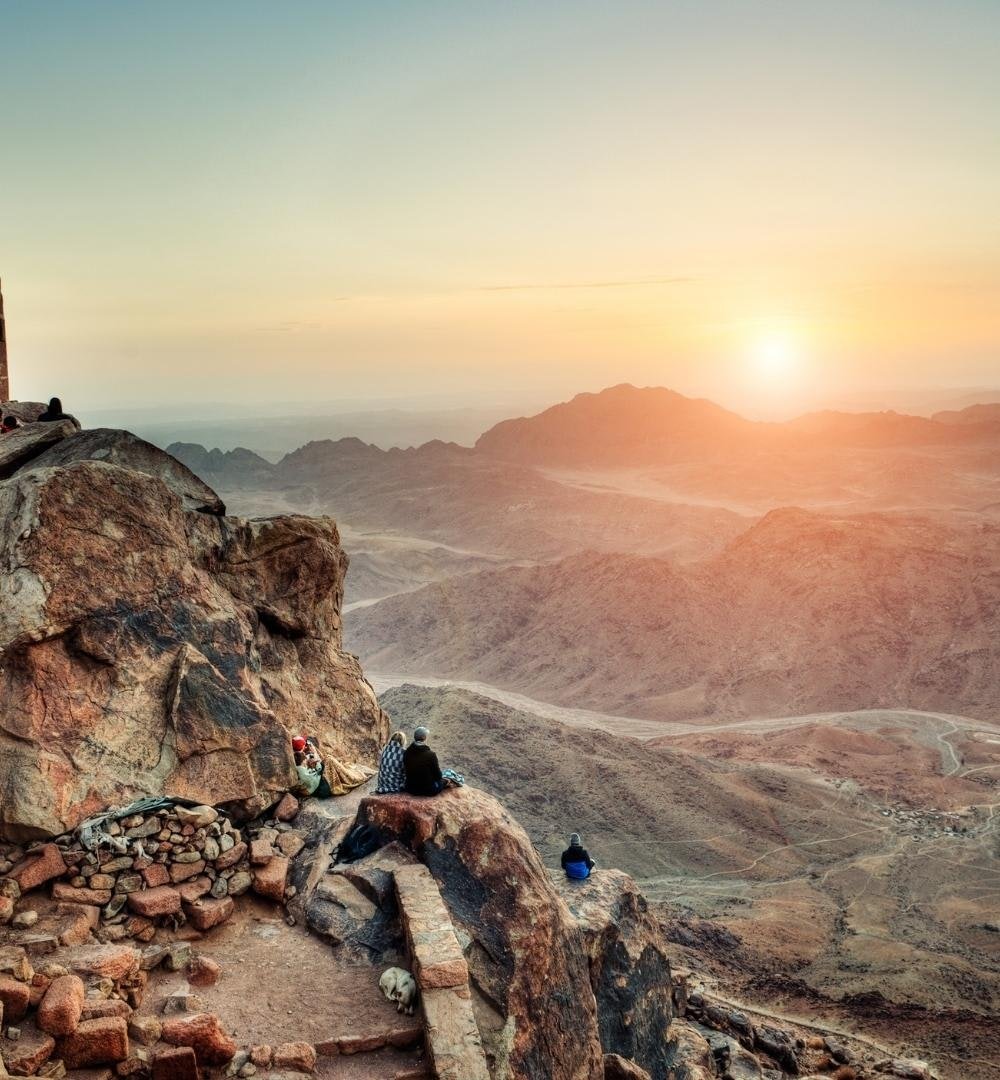 Muntii Sinai la rasarit